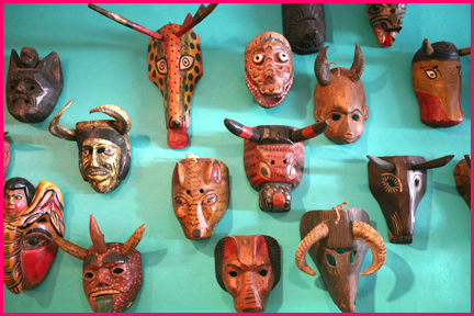 Mixed Masks from various countries
